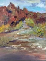 El Dorado Canyon — Oil on canvas